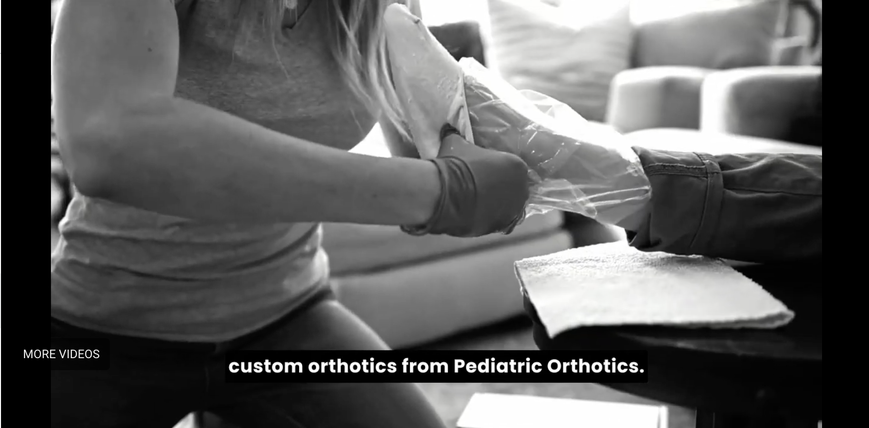 Orthotics Placement for Mikki & Andy Device